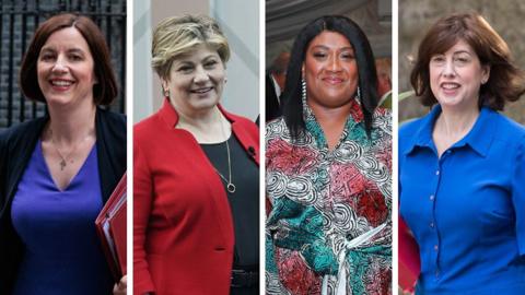 Bridget Phillipson, Emily Thornberry, Bell Ribeiro-Addy, Lucy Powell