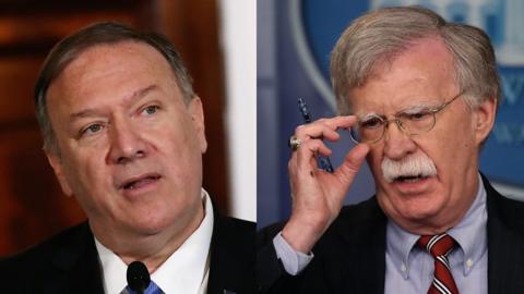 Pompeo and Bolton