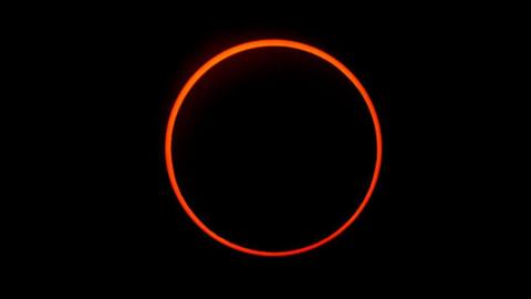 annular solar eclipse. 