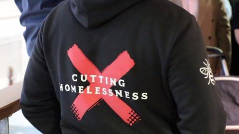 Cutting Homelessness jumper