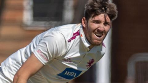 Somerset seam bowler Craig Overton