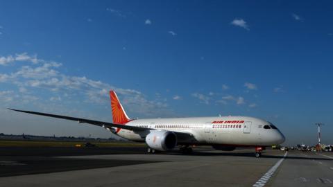 An Air India plane