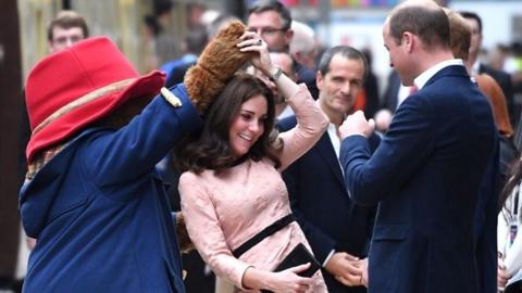 The Royals with Paddington