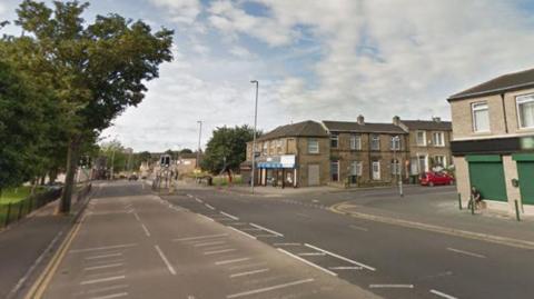 Bradford Road, close to the junction with Eleanor Street.