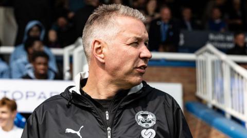  Peterborough United's manager Darren Ferguson 