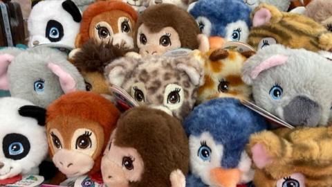 Cuddly toys at Toy Fair