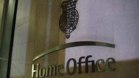 Home Office sign outside its London headquarters