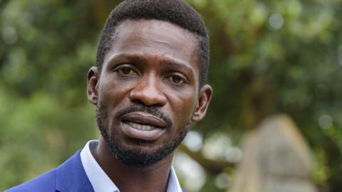 Ugandan presidential candidate Robert Kyagulanyi Ssentamu