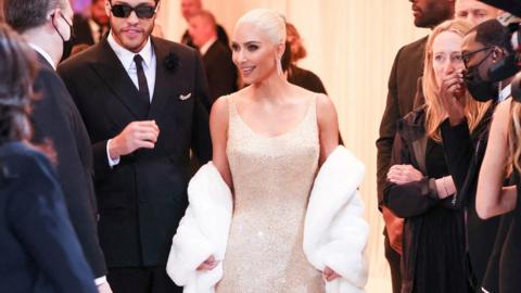 Photo of Kim Kardashian at the Met Gala