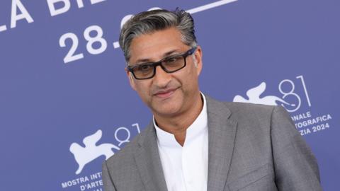 Director Asif Kapadia attending the "2073" photocall during the 81st Venice International Film Festival at Palazzo del Casino on September 03, 2024 in Venice, Italy. 