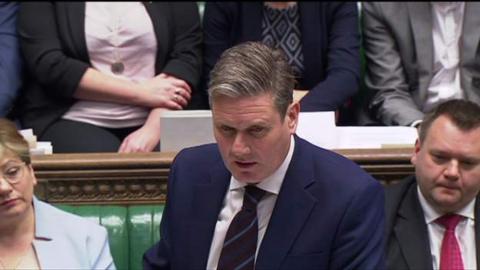 Shadow Brexit Secretary Keir Starmer led the case against the government