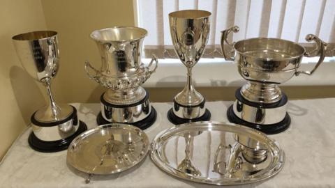 Manx Music Festival Trophies