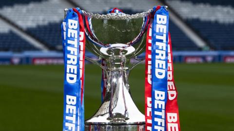 The Scottish League Cup trophy