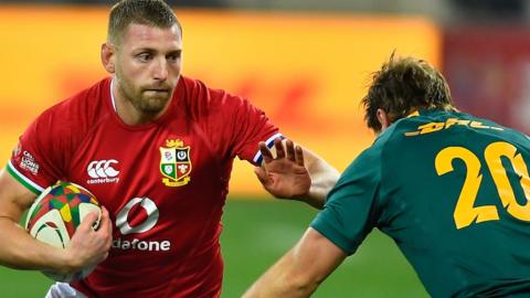 British and Irish Lions fly-half Finn Russell