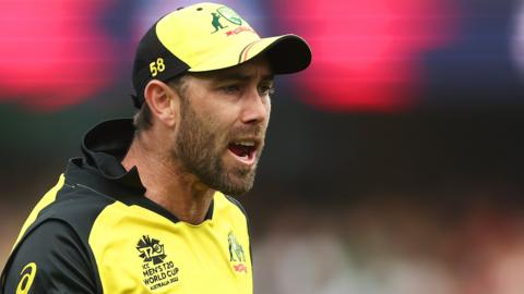 All-rounder Glenn Maxwell in action for Australia