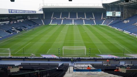 A general view inside The Hawthorns 