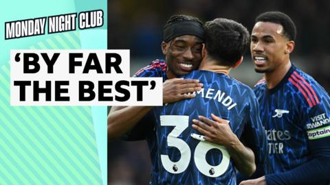 Arsenal's Noni Madueke, Martin Zubimendi and Gabriel