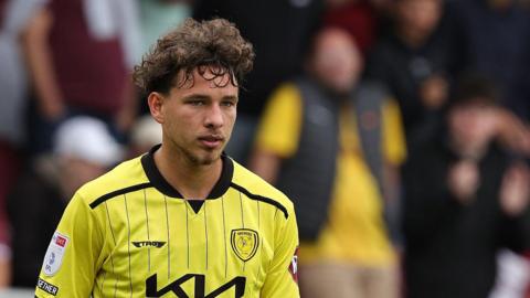  Tomas Kalinauskas in action for Burton