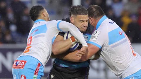 Glasgow v Bulls match action
