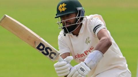 Nottinghamshire skipper Haseeb Hameed