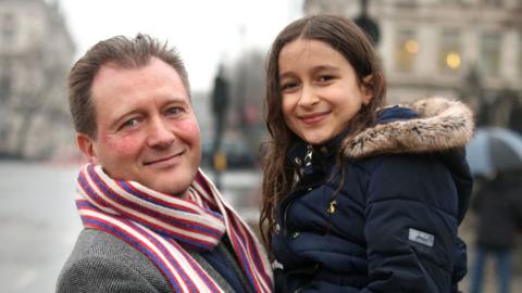 Richard Ratcliffe with his daughter Gabriella