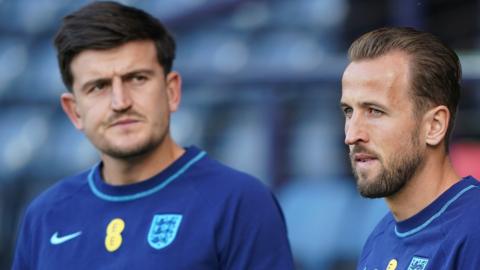 Harry Maguire and Harry Kane