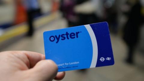 An oyster card
