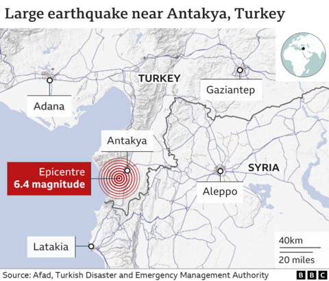 Turkey Earthquake: Deadly New Tremor Traps People Under Rubble - BBC News