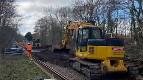 Network Rail work