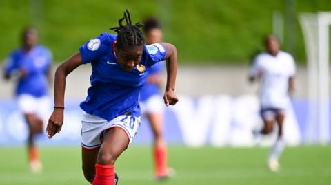 Mymithye Lenogue Bironien of France during the UEFA European Women's Under-17 Championship