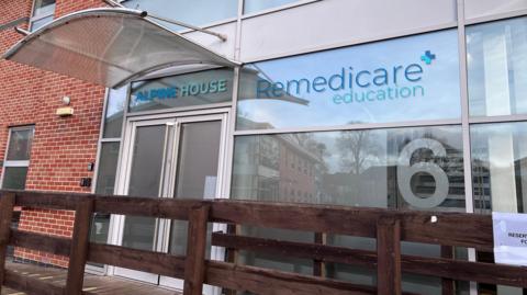 Alpine House, one of the business units that Remedicare runs its services from in Wokingham.