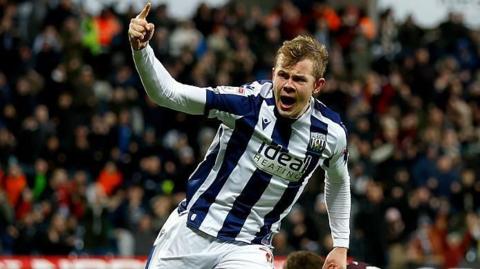 Aune Heggebo celebrates his first goal