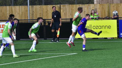 Guernsey FC in action