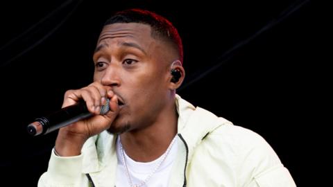 Yung Filly performs at Parklife Festival at Heaton Park on June 11, 2022 in Manchester, England