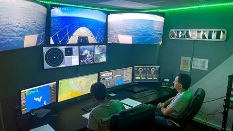 Sea-Kit control room