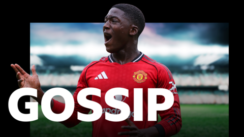 Manchester United midfielder Kobbie Mainoo leads the BBC Sport football gossip column