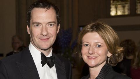 George and Frances Osborne in 2015