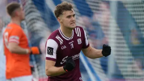 Action from Galway v Armagh