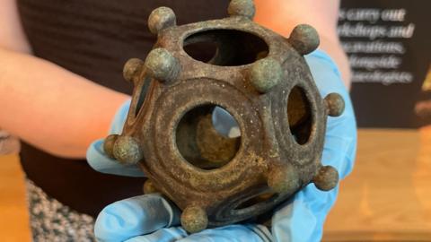 The Roman dodecahedron at Lincoln Museum