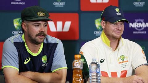 Travis Head and Steve Smith