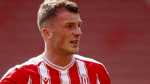 Stoke City wing-back Josh Tymon