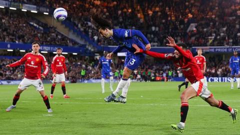Cucurella heads Chelsea goal