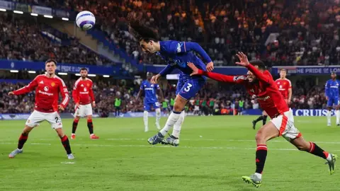 Cucurella heads Chelsea goal