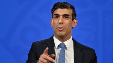 Britain's Chancellor of the Exchequer Rishi Sunak