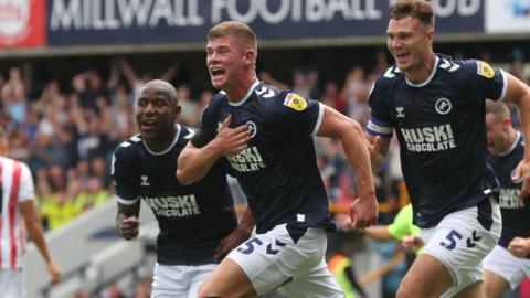 On-loan Leeds defender Charlie Cresswell's debut strike for Millwall was his first senior goal