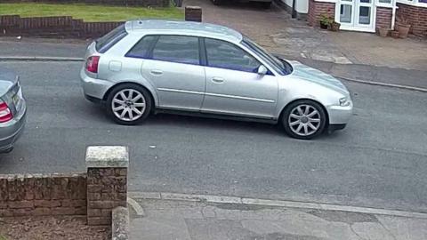 Audi A3 that police want to trace