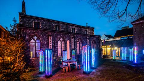 Art installation at Norwich Arts Centre