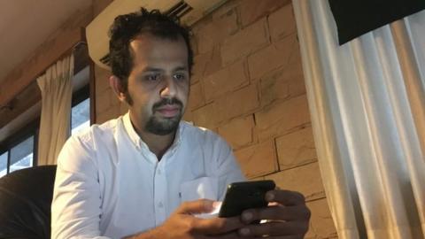 Pakistani journalist Taha Siddiqui