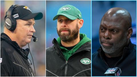 Doug Marrone, Adam Gase and Anthony Lynn