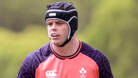 Ireland's James Ryan pictured in training